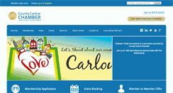 Desktop Screenshot of carlowchamber.com