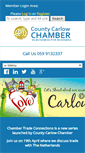 Mobile Screenshot of carlowchamber.com